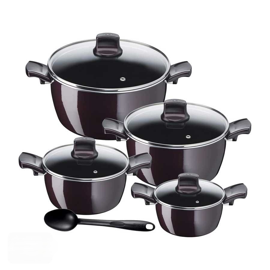 طقم طناجر 5 قطع Tefal
