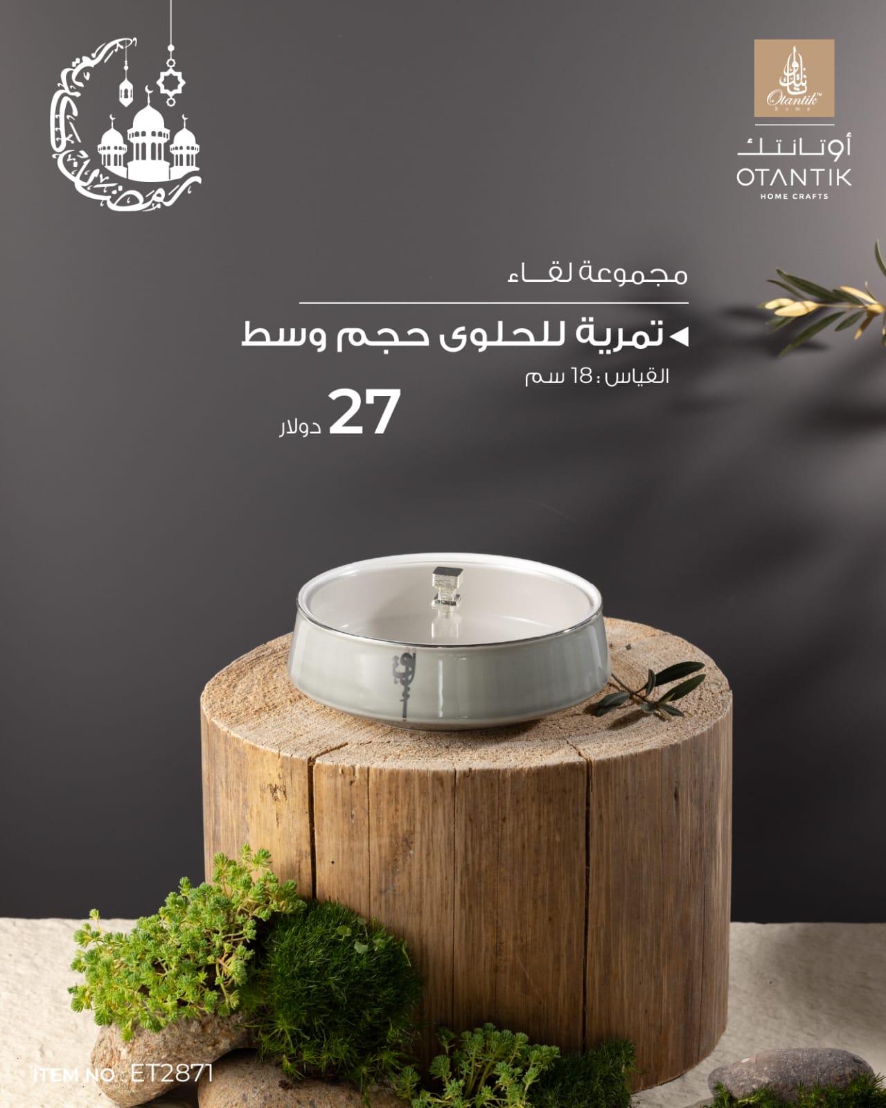 تمرية للحلوى حجم وسط