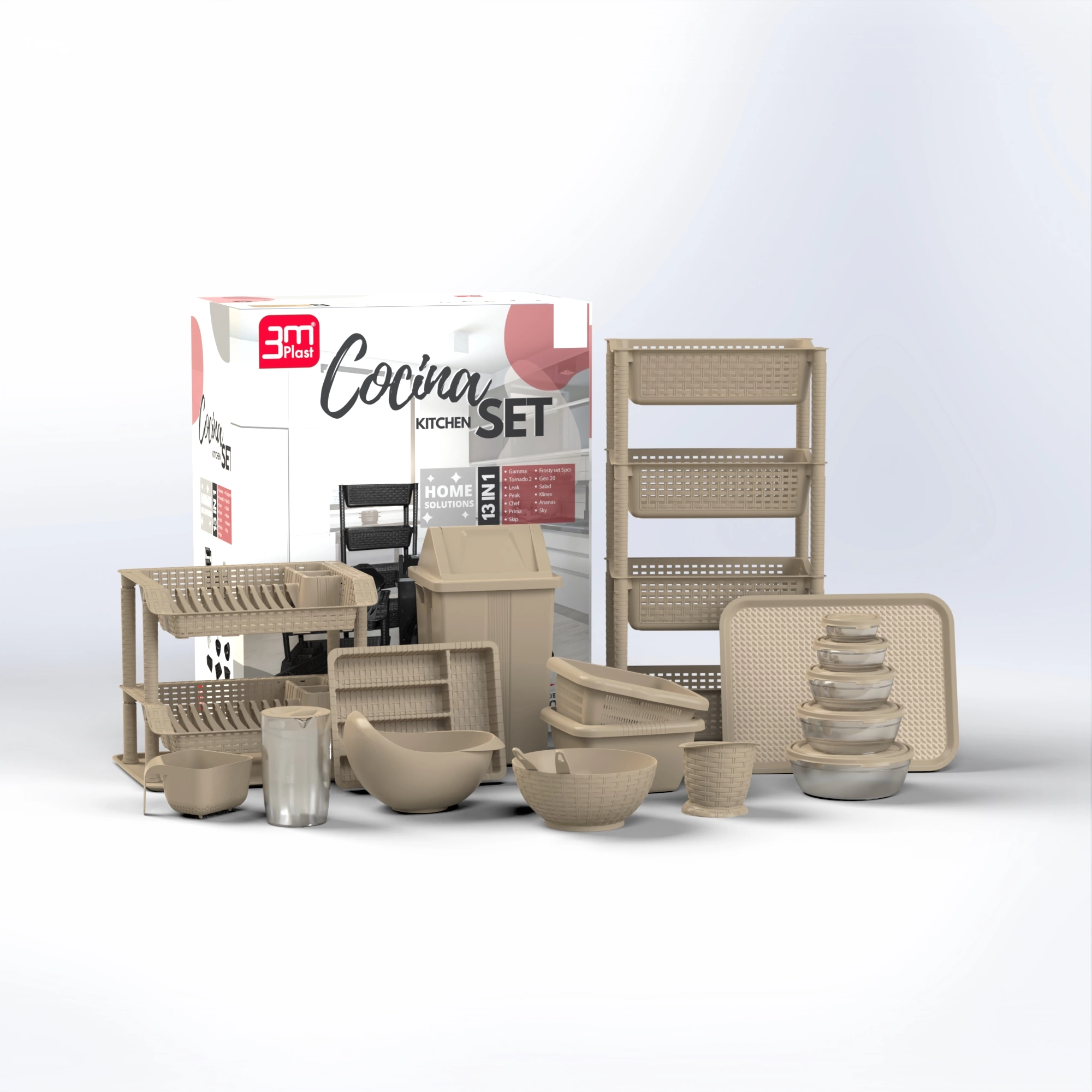 Cocina | 13Pcs Kitchen Set