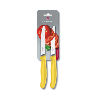 VX TOMATO & TABLE KNIFE 2P WV YEL